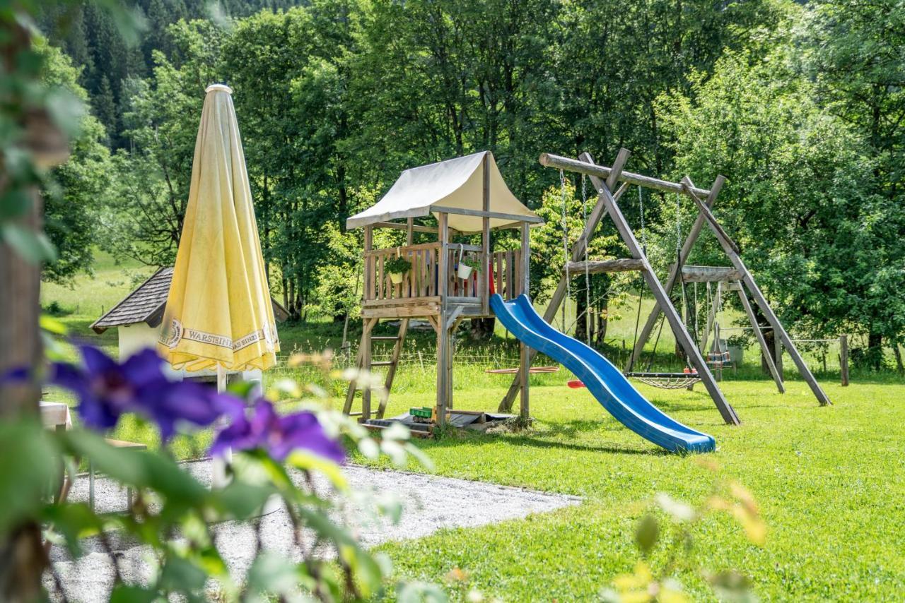 ホテル Bio Bauernhof Vorderoberlehen ヴェルフェンヴェンク エクステリア 写真